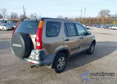 2002 Honda Cr-V Ex из США, поврежденный, VIN JHLRD78872C091433